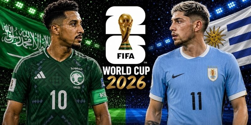 Soi kèo Ả Rập Xê Út vs Uruguay đều muốn giành 3 điểm