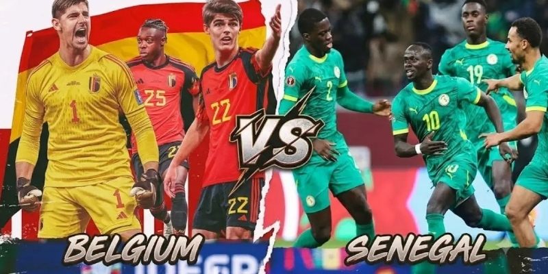 Bỉ vs Senegal chưa từng chạm trán