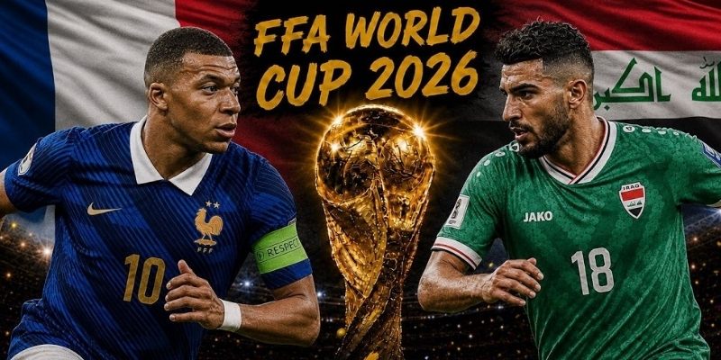 Pháp vs Iraq có lần đầu so tài